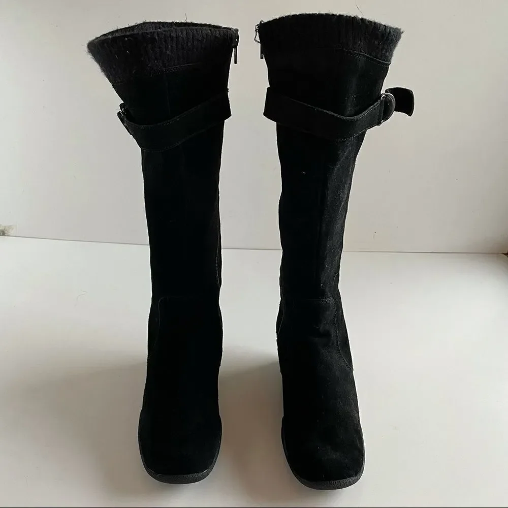 boc black suede